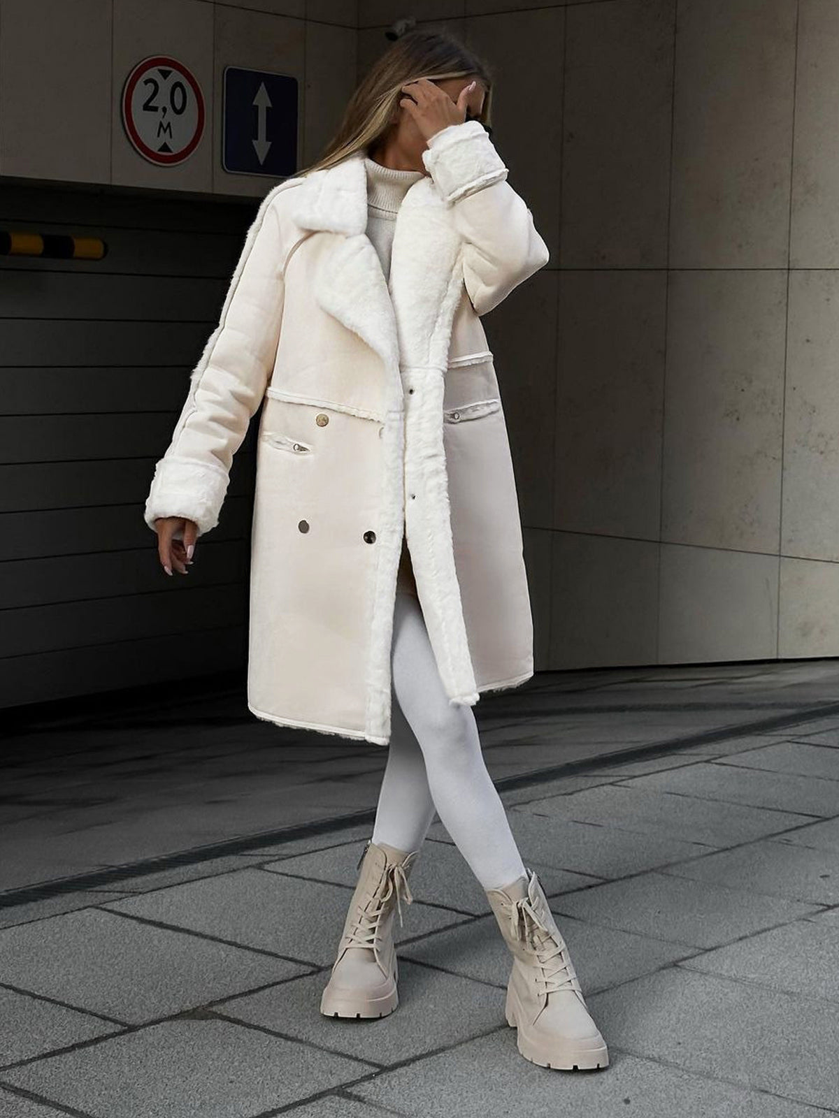 Women's Oversized Long Coat | Cosy Warmth & Elegant Style