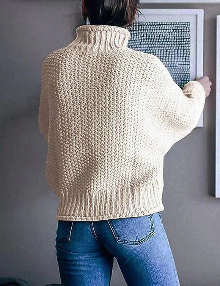 Women's Turtleneck Jumper | Oversized & Cosy Fit
