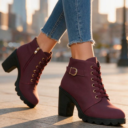 Women's Ankle Boots | Block Heel & All-Day Comfort 12