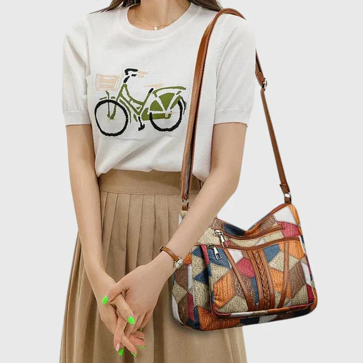 Art-Inspired Handbag for Chic Occasions