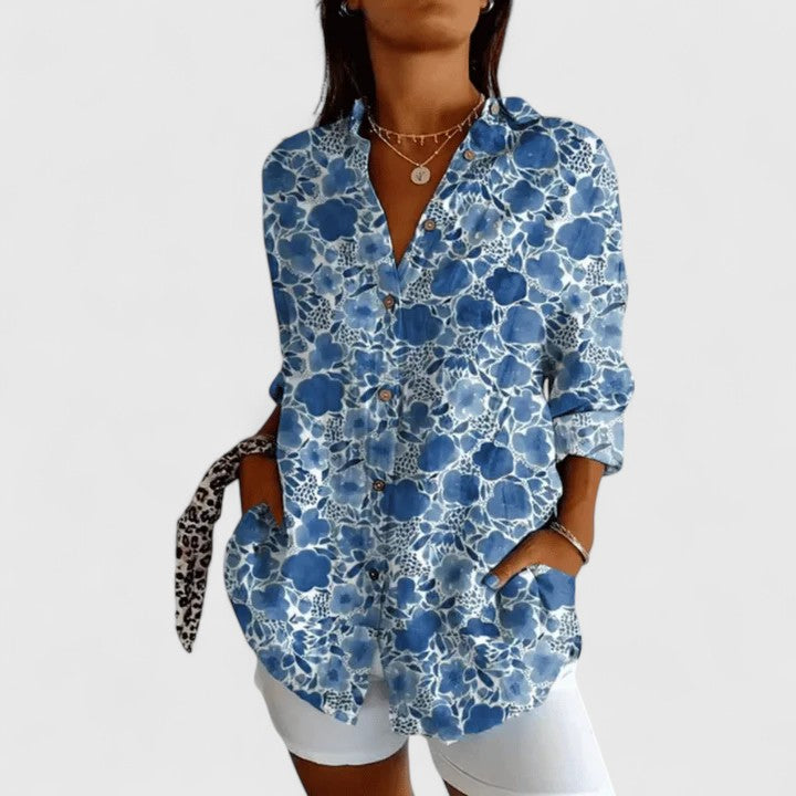 Chic Floral Blouse for Stylish Occasions