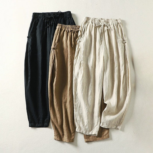 Women's Loose Fit Trousers | Elastic Waist & Relaxed Fit 1