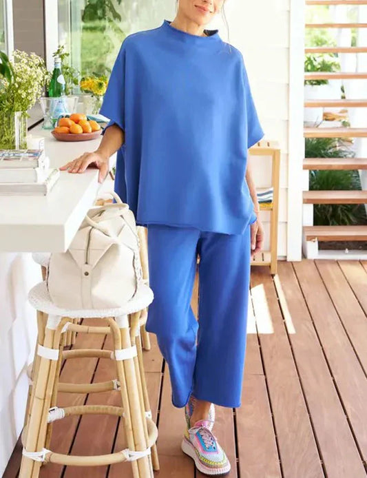 Lavinia | Chic Draped Lounge Ensemble for Any Occasion