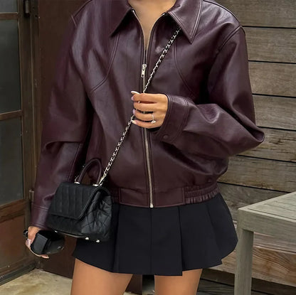 Women's Bomber Jacket | Cropped Fit & Lightweight Warmth 4