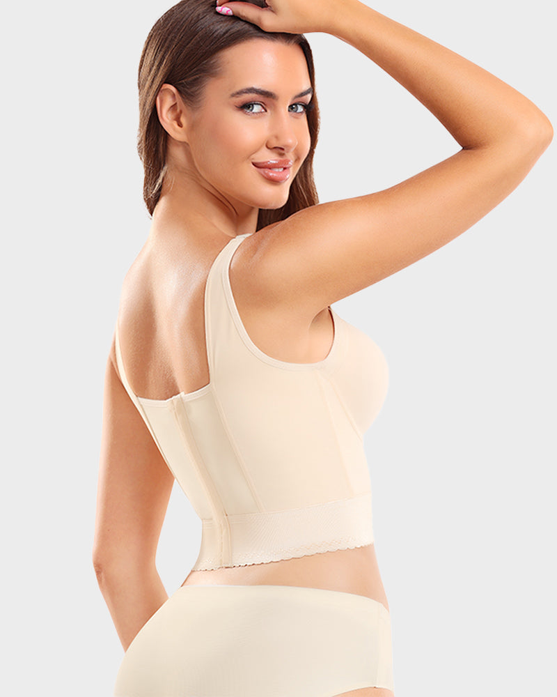 Shapewear Longline Push-Up Bra for All-Day Wear