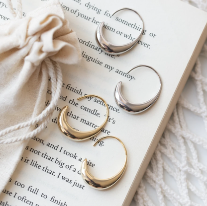 Stylish Golden Earrings