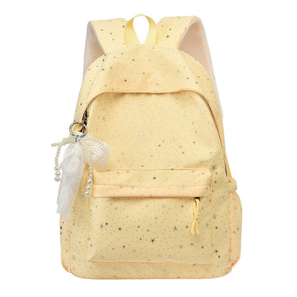 Women's Backpack | Glittering Star Design & Spacious Storage