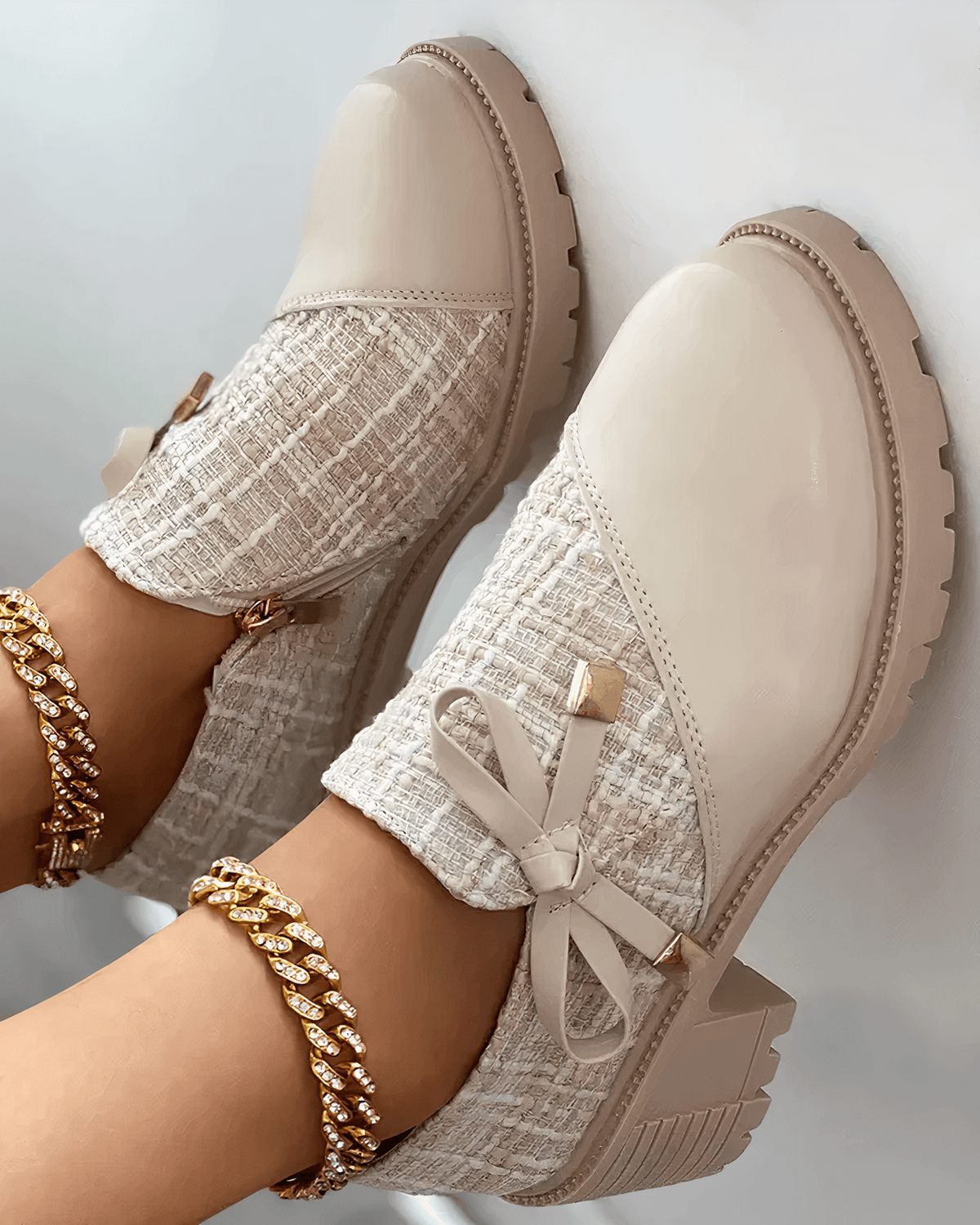 Women's Block Heel Loafers | Round Toe & Cushioned Comfort