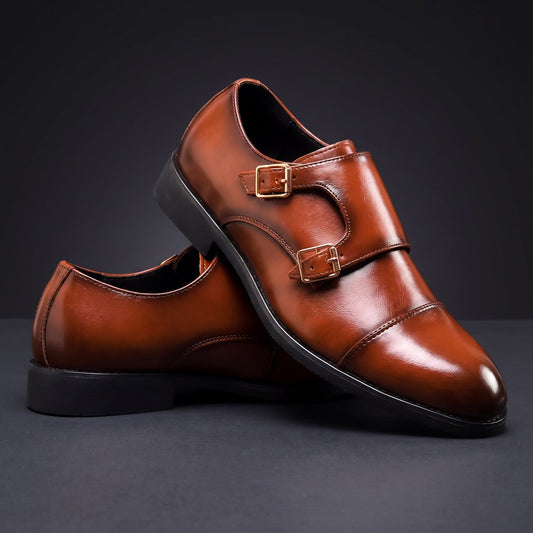 Women's Buckle Loafers | Double Strap & Pointed Toe