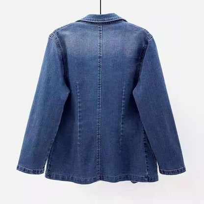 Women's Casual Jacket | One-Button Closure