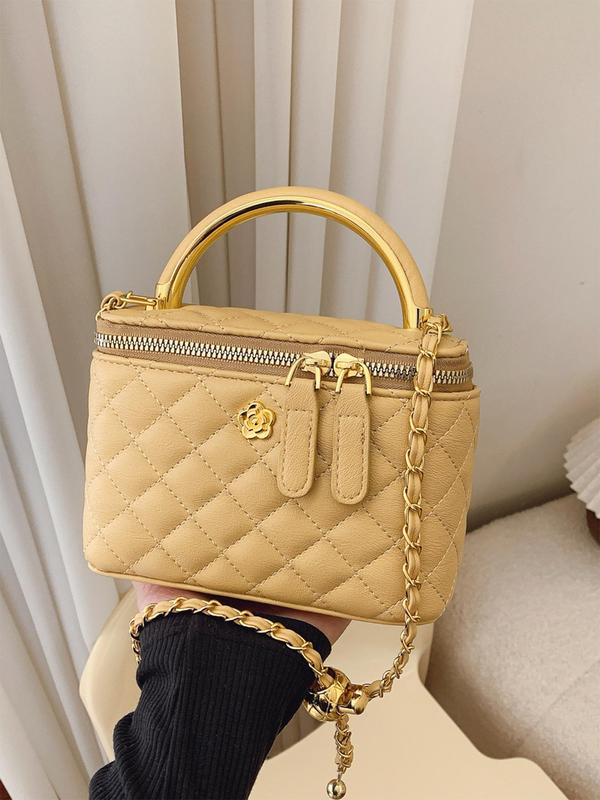 Women's Crossbody Bag Quilted Roomy Interior with Adjustable Strap