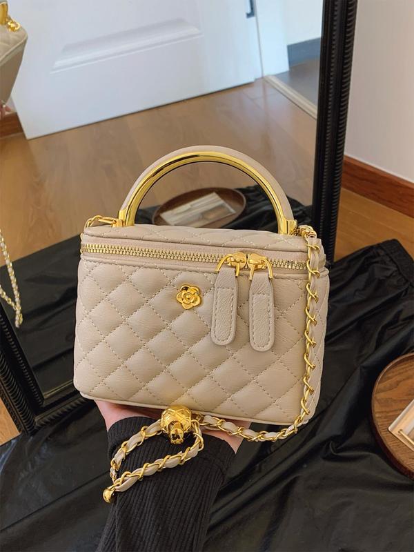 Women's Crossbody Bag Quilted Roomy Interior with Adjustable Strap
