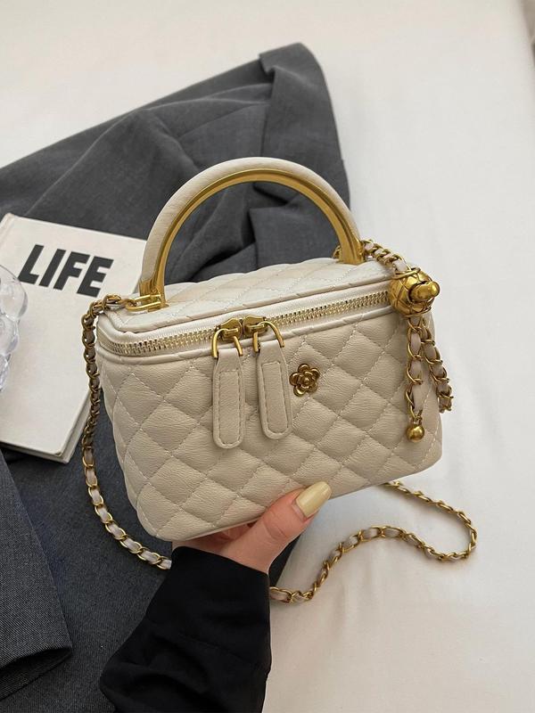 Women's Crossbody Bag Quilted Roomy Interior with Adjustable Strap