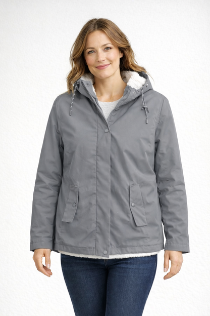 Women's Hooded Jacket | Warm & Windproof