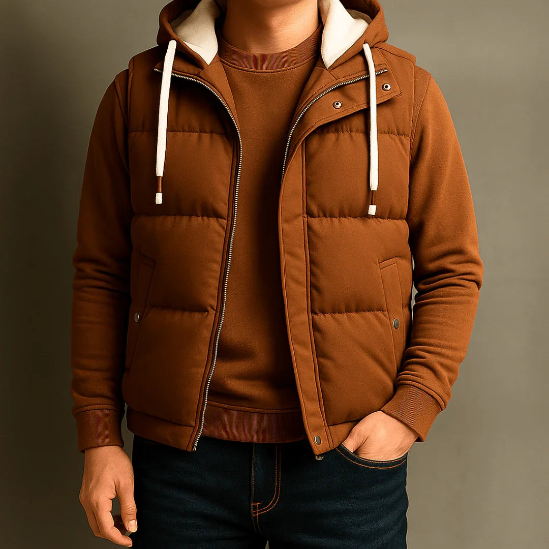 Women's Hooded Padded Vest | Lightweight & Warm