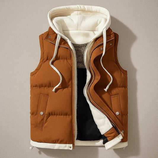 Women's Hooded Padded Vest | Lightweight & Warm