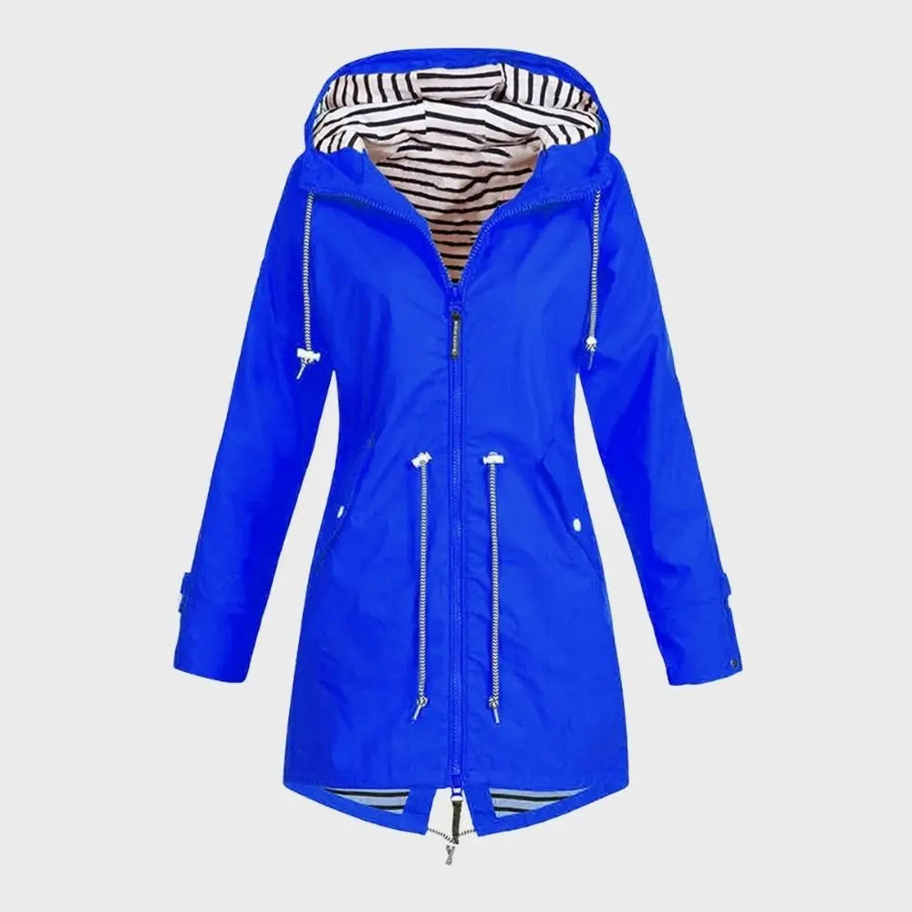 Women's Hoodie | Drawcord Hood, Full-Length Zip Front