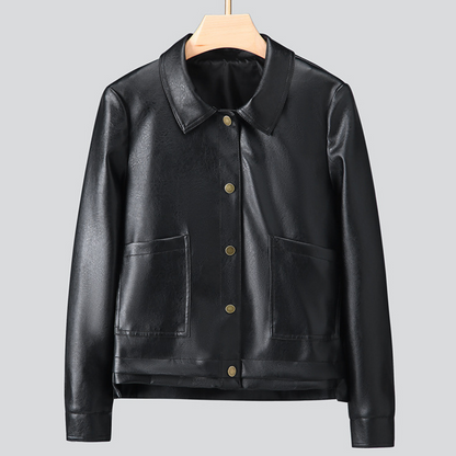 Women's Jacket | Collared Button-Up Design