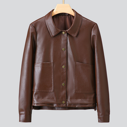 Women's Jacket | Collared Button-Up Design