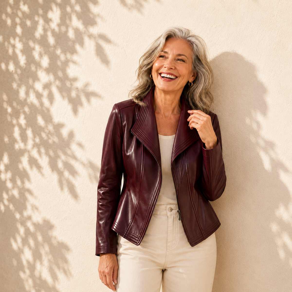 Women's Jacket | Tailored Fit & Statement Collar
