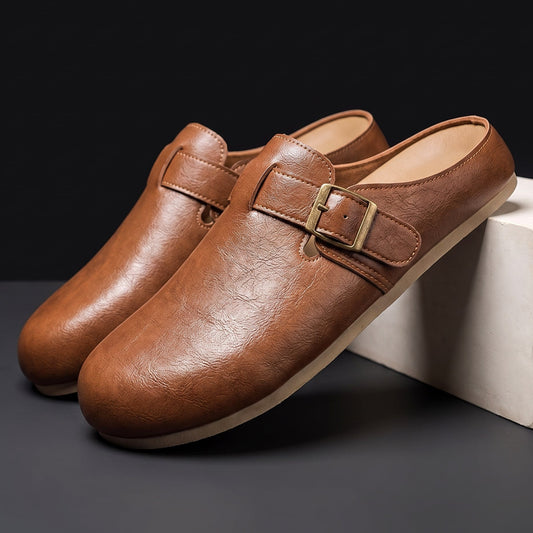 Women's Mules | Adjustable Buckle & Backless Slip-On