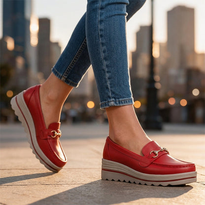Women's Orthopedic Platform Loafers | All-Day Comfort & Support