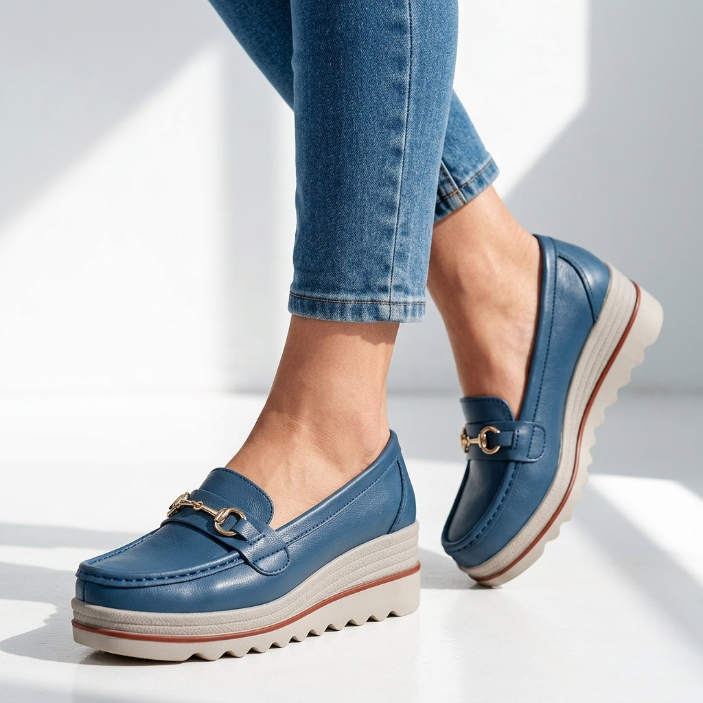 Women's Orthopedic Platform Loafers | All-Day Comfort & Support