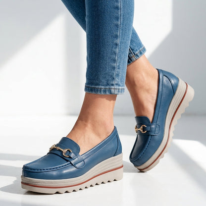 Women's Orthopedic Platform Loafers | All-Day Comfort & Support