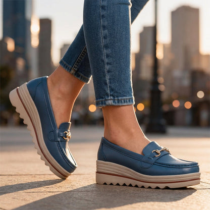 Women's Orthopedic Platform Loafers | All-Day Comfort & Support