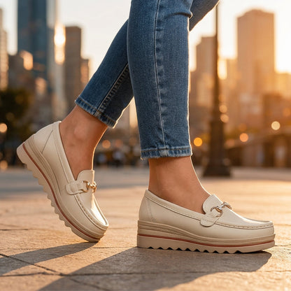 Women's Orthopedic Platform Loafers | All-Day Comfort & Support