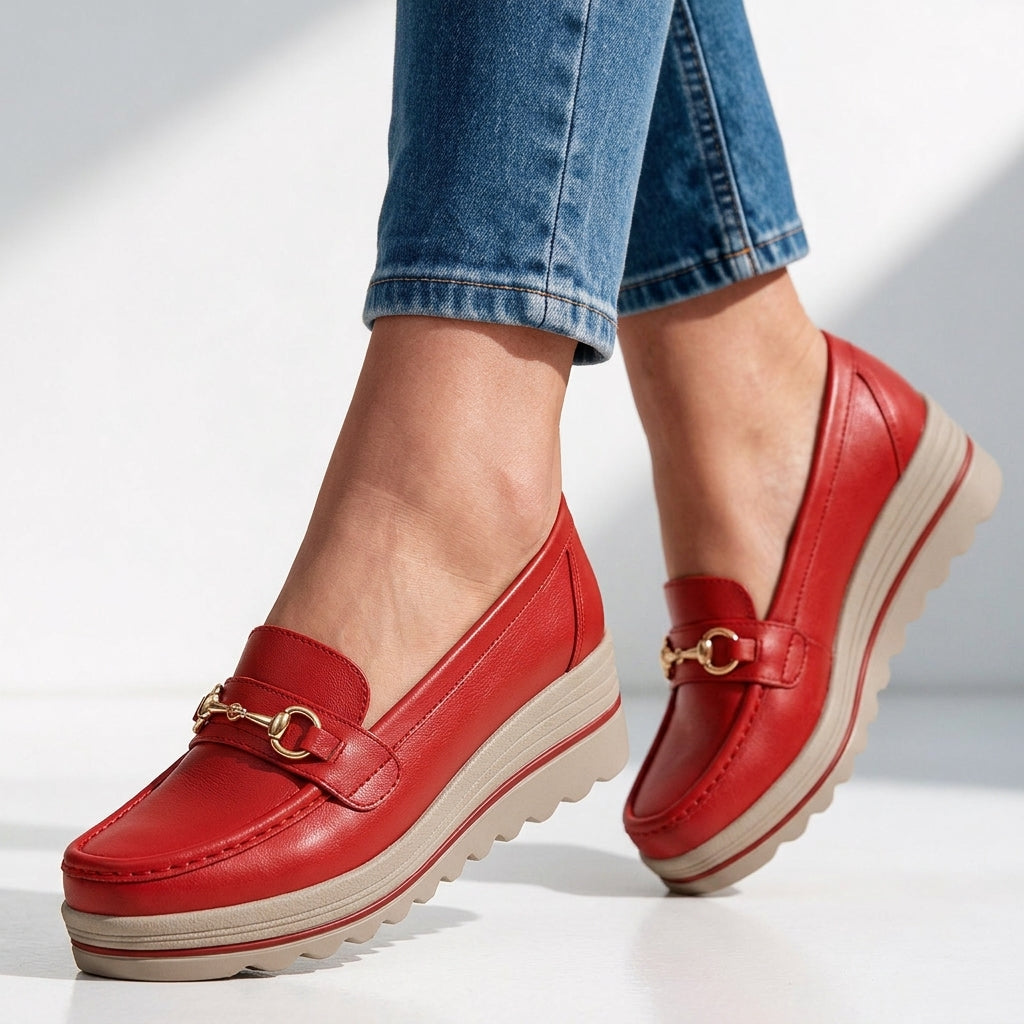 Women's Orthopedic Platform Loafers | All-Day Comfort & Support