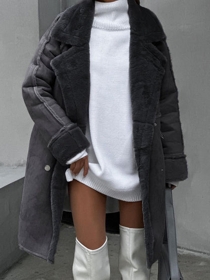 Women's Oversized Long Coat | Cosy Warmth & Elegant Style