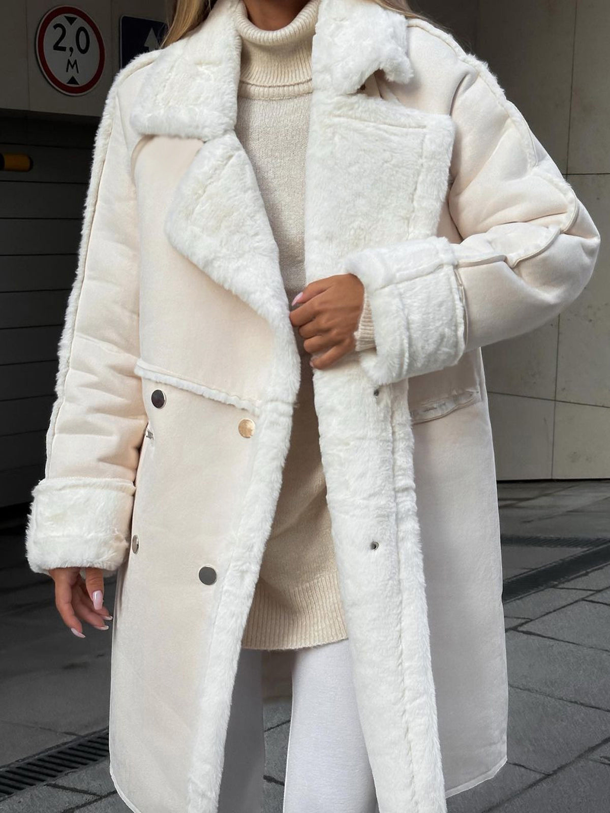 Women's Oversized Long Coat | Cosy Warmth & Elegant Style