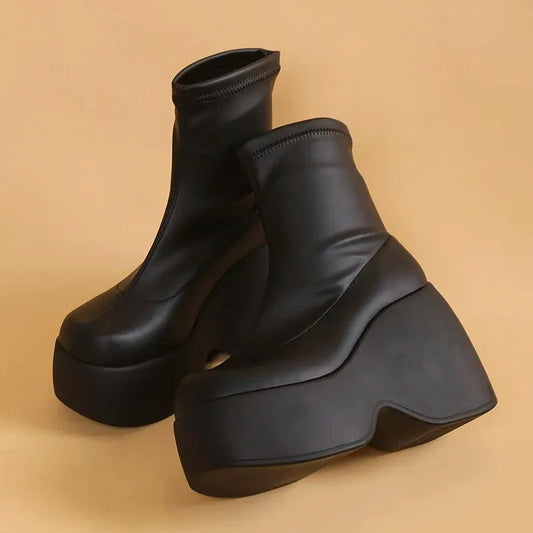 Women's Platform Boots | Chunky Heel & All-Day Comfort