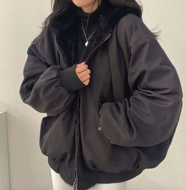 Women's Puffer Bomber Jacket | Wind Proof & Warm