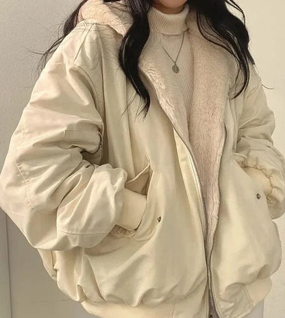 Women's Puffer Bomber Jacket | Wind Proof & Warm