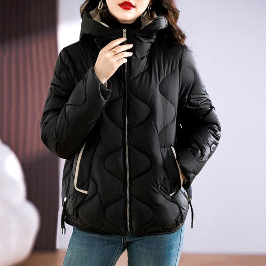 Ailyn - Women's Quilted Windbreaker with Stand Collar 2