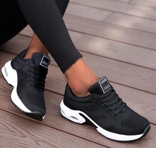 Women's Running Shoes Lightweight Mesh Upper with Air Cushion Sole