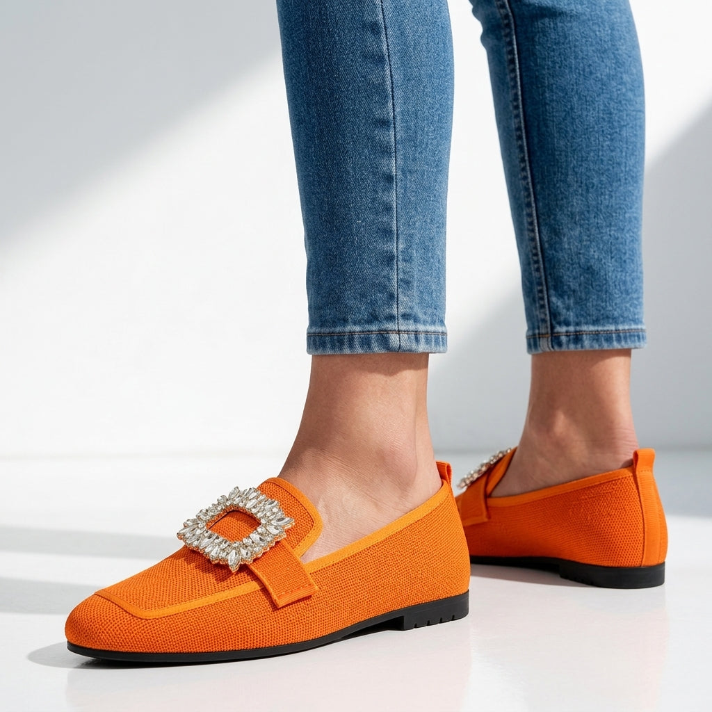 Women's Slip-On Flats | Cushioned & Secure Fit