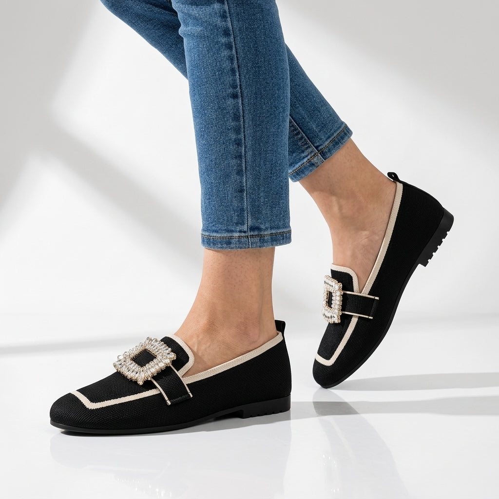 Women's Slip-On Flats | Cushioned & Secure Fit