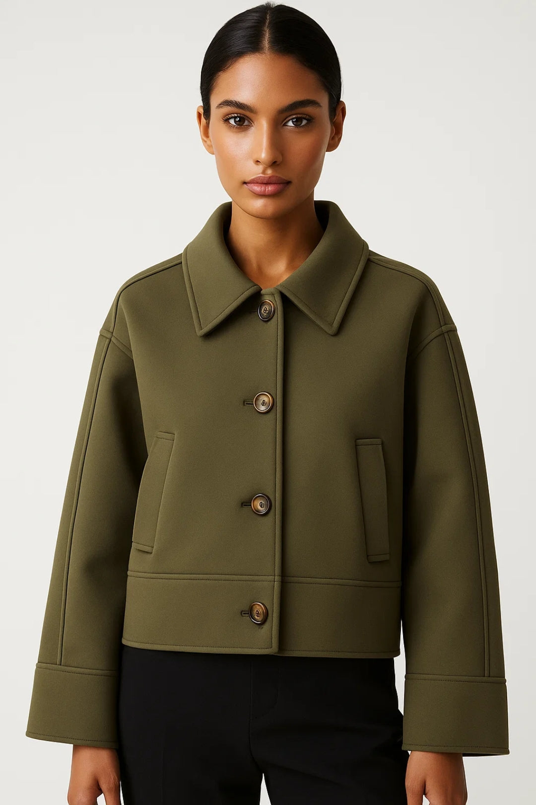Women's Structured Jacket | Oversized & Short Length