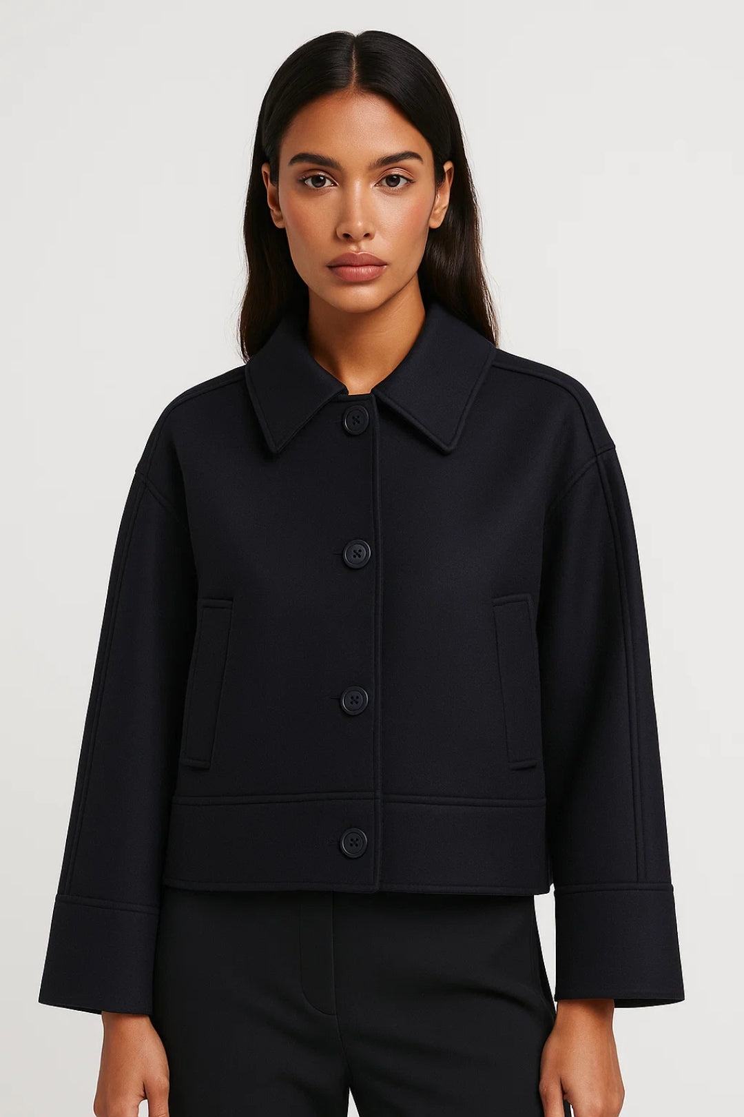 Women's Structured Jacket | Oversized & Short Length