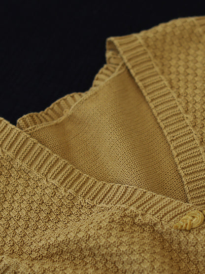 Women's Knitted Sweater Vest | V-Neck & Asymmetric Hem 9
