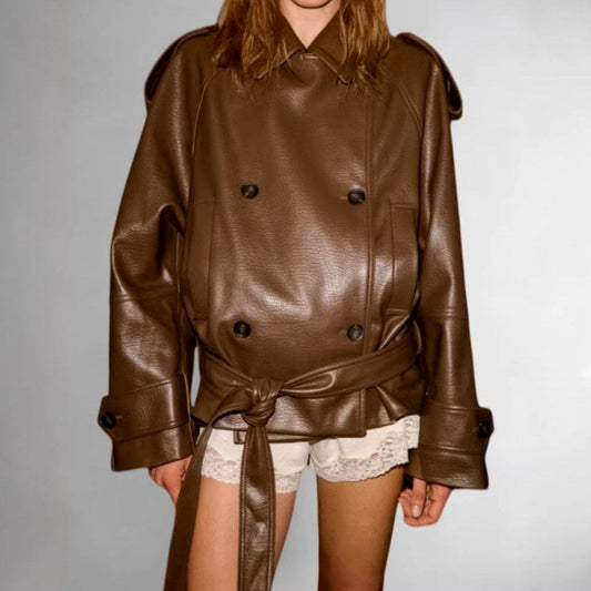 Women's Trench Jacket | Belted & Oversized Fit