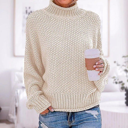 Women's Turtleneck Jumper | Oversized & Cosy Fit