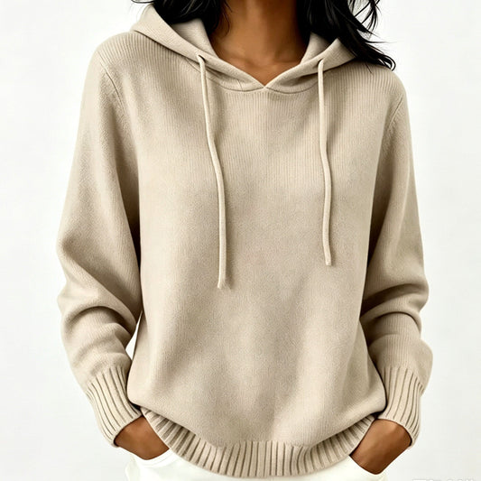 Women's V-Neck Hoodie | Relaxed Fit & Cozy Comfort