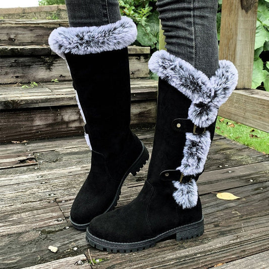 Women's Winter Boots | Knee-High & Non-Slip Grip