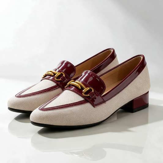 Women's Woven Loafers | Slip-On Comfort & Steady Lift