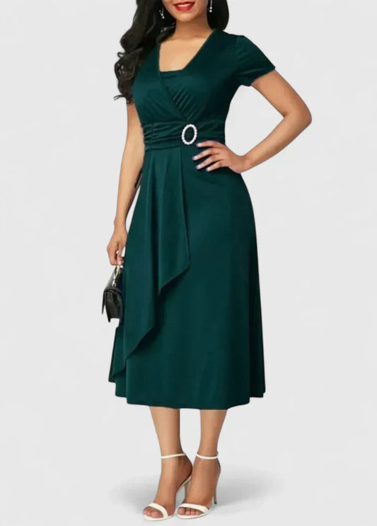 Zhyrelle | Chic Midi Dress for Any Occasion