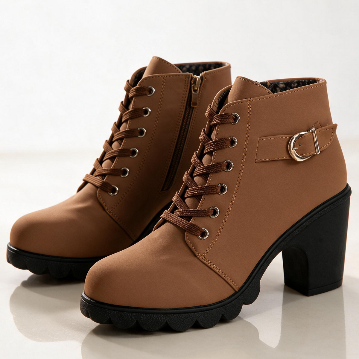 Women's Ankle Boots | Block Heel & All-Day Comfort 4